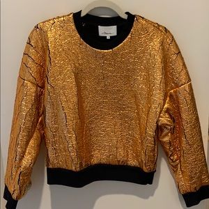 Philip Lim super cozy burnt orange sweatshirt